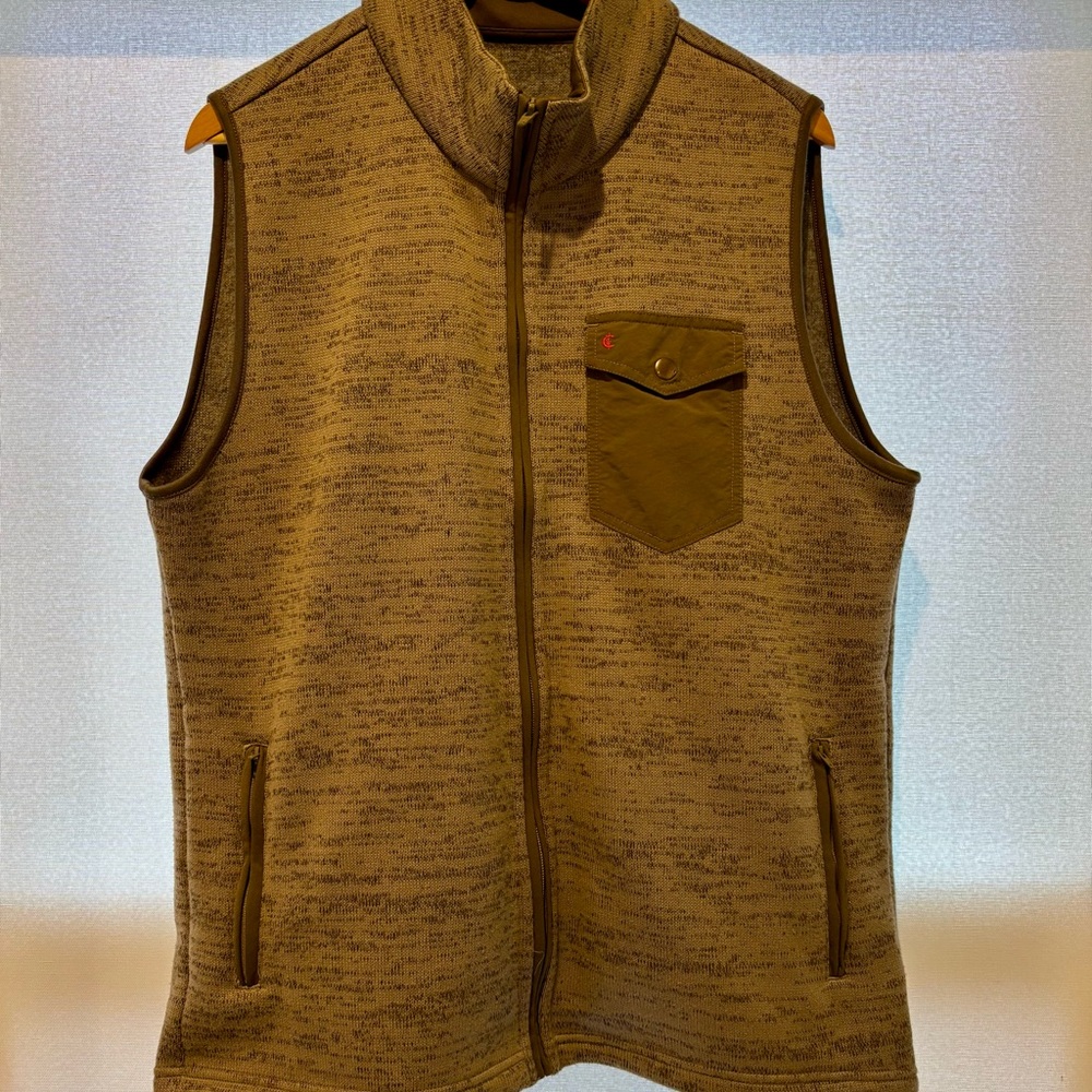 Criquet Grey Men's Vest: Size L